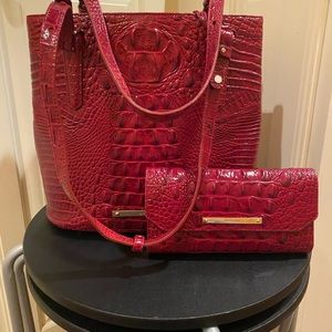 Brahmin handbag and wallet